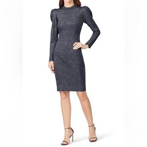 Sachin & Babi Amelie Metallic Knit Dress
